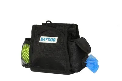 1EA BayDog Black Pack N Go Bag - Health/First Aid
